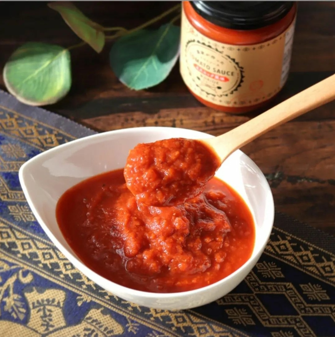 トマトソースとチーズセット